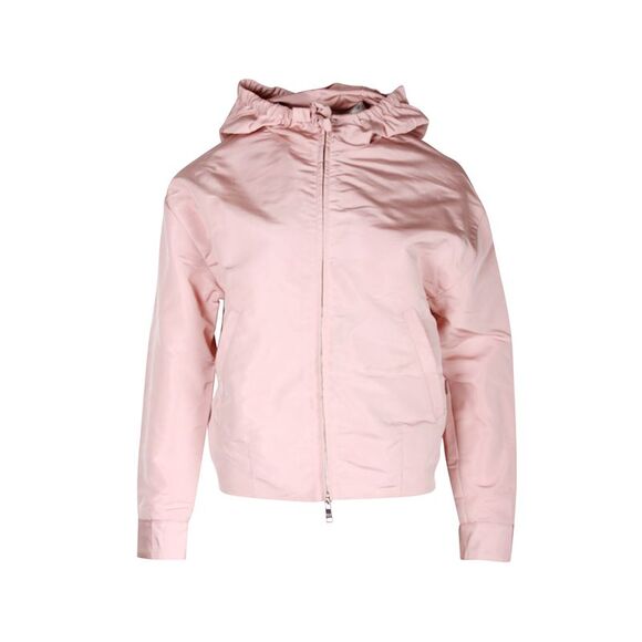 Prada Hooded Jacket in Pink Nylon